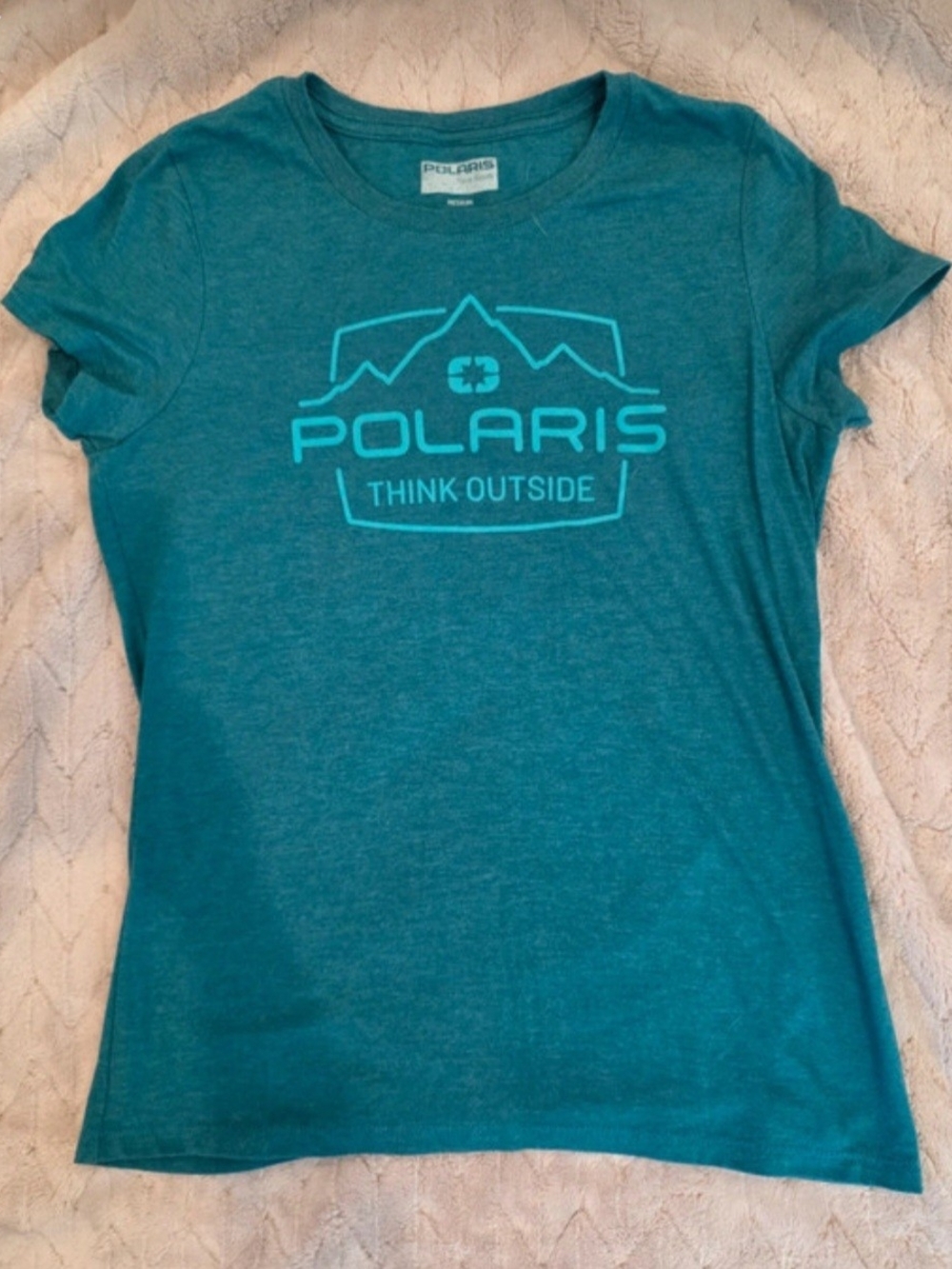 Polaris Kids Teal 'Think Outside' Short Sleeve Tee